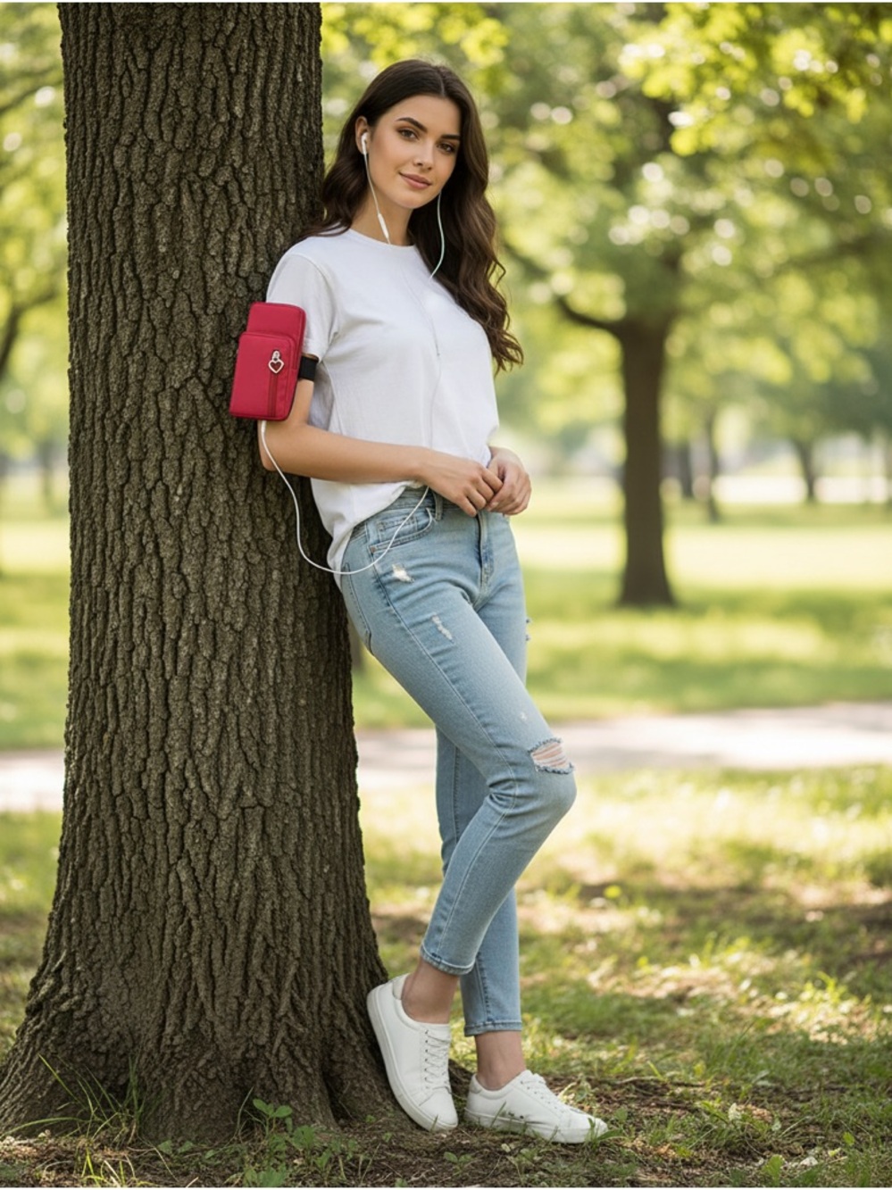 Pink Versatile Crossbody Bag - Picture 3 of 8
